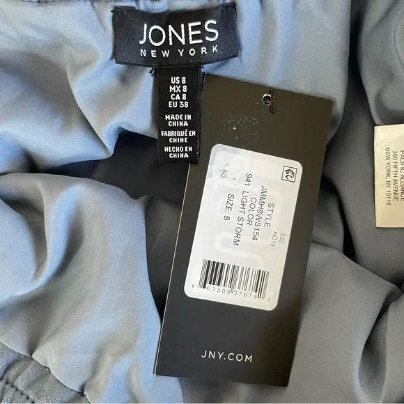 Jones New York Stretch Suede Drawstring Skirt NWT - Picture 3 of 4